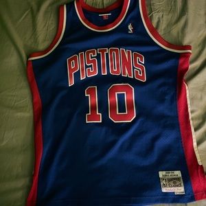 Dennis Rodman Pistons Jersey XL